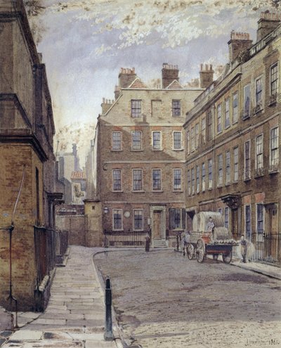 Dr. Johnson&39;s House, 17 Gough Square, Londres de John Crowther