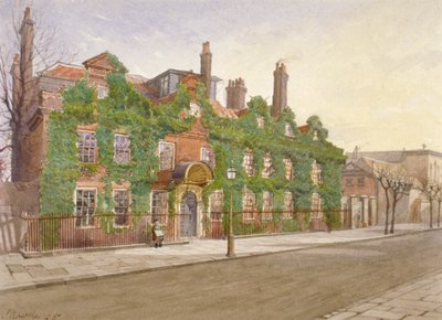 Fairfax House, High Street, Putney, Londres, 1887 de John Crowther