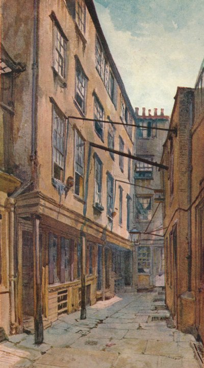 Edifícios dourados, costa, Westminster, Londres, c1880 1926 de John Crowther
