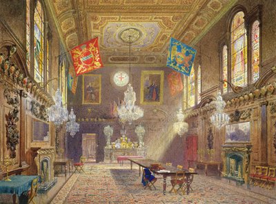 Salão de libré da Companhia Mercers, 1901 de John Crowther