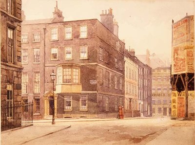 Norfolk Street, c.1880 (aquarela) de John Crowther