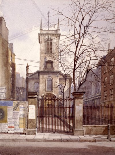 St Olave Jewry, Londres, 1887 de John Crowther