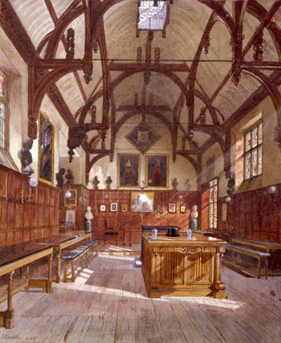 Staple Inn hall, Londres, 1882 de John Crowther