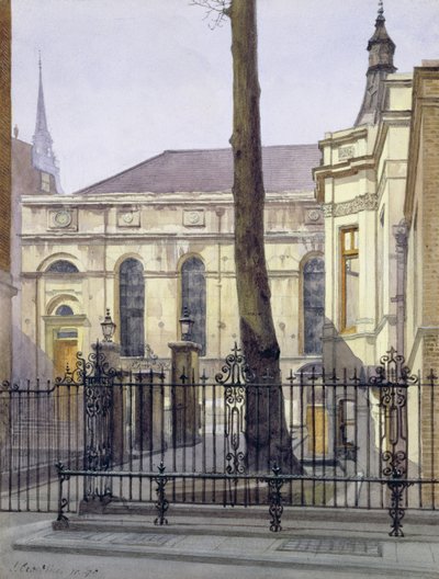 Stationers &39;Hall, Londres, 1890, de John Crowther