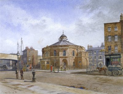 Surrey Chapel, no 196 Blackfriars Road, Southwark, Londres, 1881 de John Crowther