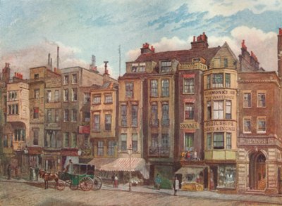 A costa, em frente aos tribunais, Westminster, Londres, 1881 1926. de John Crowther