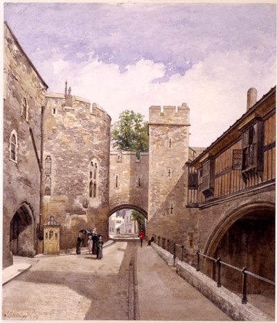 Torre de Londres, Londres, 1883 de John Crowther
