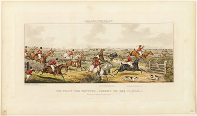 Os primeiros dez minutos, prato dois de The Leicestershire Hunt de John Dean Paul