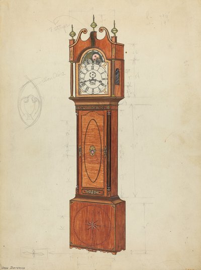 Relógio alto de John Dieterich