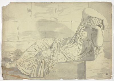 Depois da escultura de Ariadne de John Downman