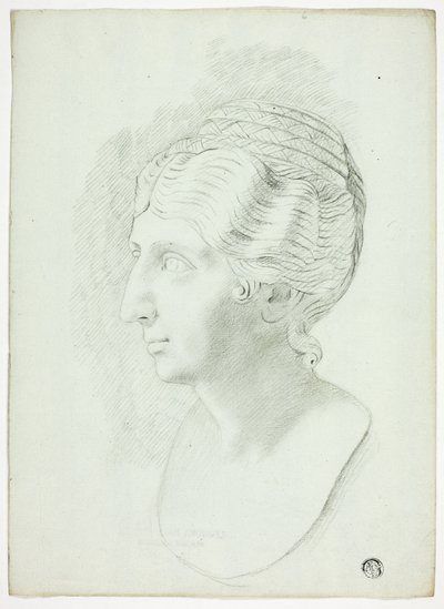 Busto de uma matrona romana de John Downman
