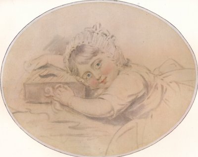 Retrato do Exmo. Henry Burrell em criança, 1784, 1917 de John Downman