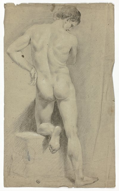 Nu em pé, de costas de John Downman