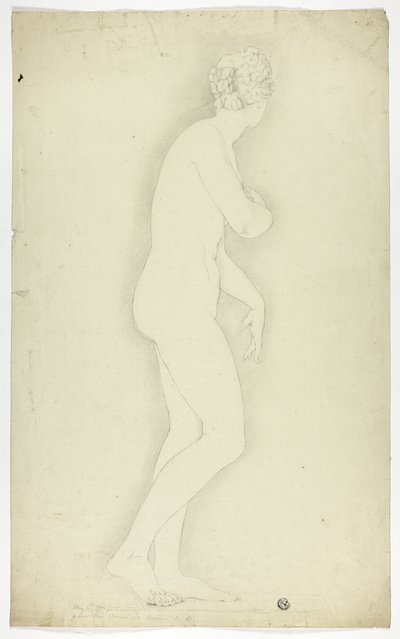 Estátua da Vénus de Médicis de John Downman