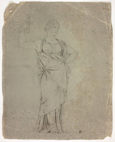 Estátua Antiga de Figura Feminina em Pé de John Downman