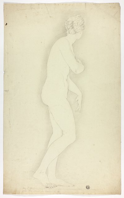 Estátua da Vénus de Médicis de John Downman
