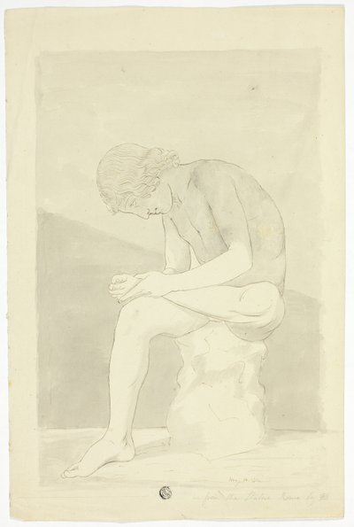 O Apanhador de Espinhos (Lo Spinario) de John Downman