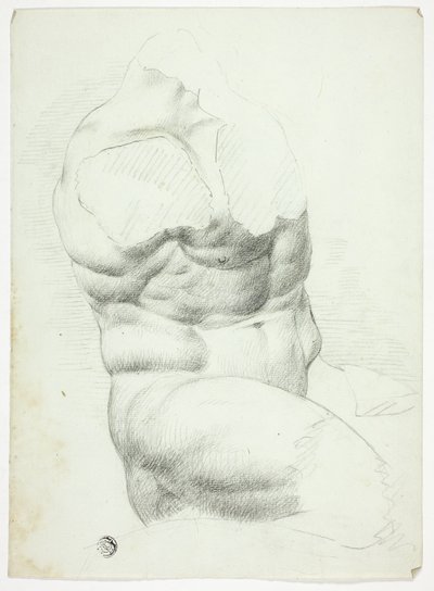 Torso de uma estátua antiga de John Downman