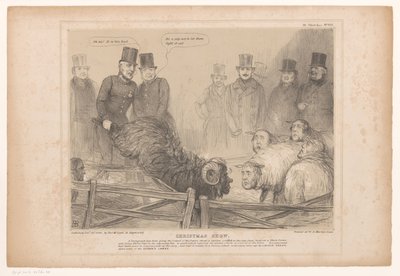 Spotprent conheceu Lord Brougham als een zwarte ram
Espectáculo de Natal (título sobre o objecto)
HB Sketches (título da série sobre o objecto) de John Doyle