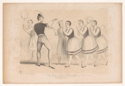 Spotprent op de Engelse binnenlandse politiek
O pas de facination (do ballet de Alma) Como ultimamente realizado pelos criados de Sua Majestade / Com um novo elenco de personagens (título sobre o objecto)
HB Sketches (título da série sobre o objecto) de John Doyle