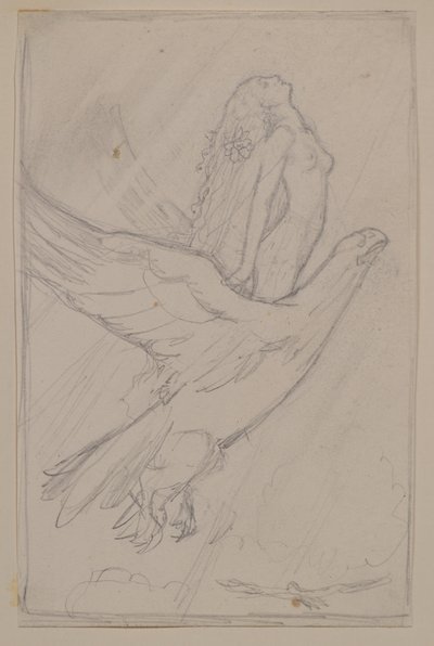 Tentativa de Alcançar o Sol (lápis) de John Duncan