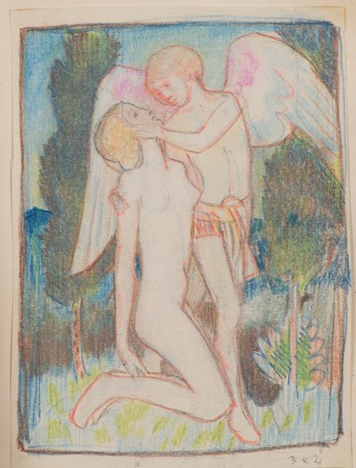 Love Passing By (lápis) de John Duncan