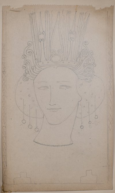 Maeve (lápis) de John Duncan