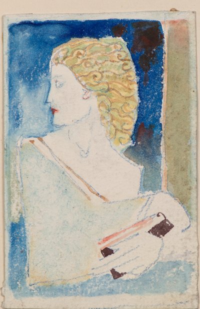 Sem título [figura clássica] (aguarela) de John Duncan