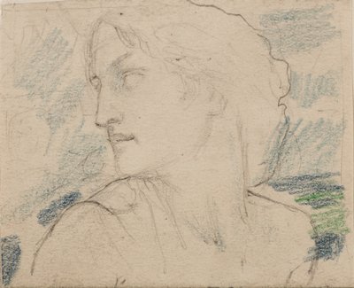 Sem título [Figura feminina] (lápis) de John Duncan