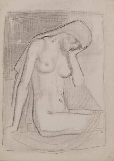 Sem título [Mulher nua] (lápis) de John Duncan