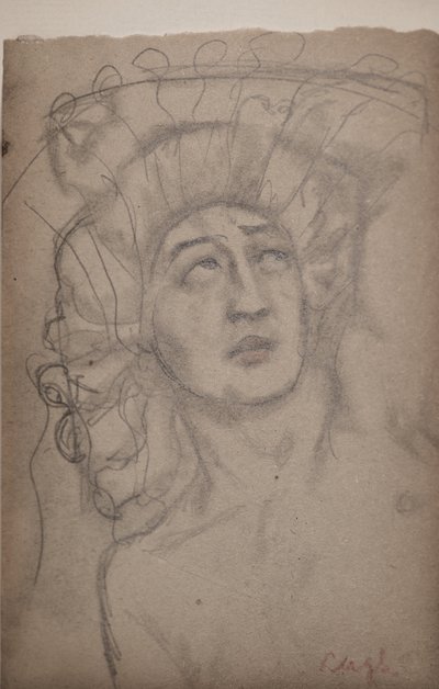 Sem título [Figura masculina] (lápis) de John Duncan
