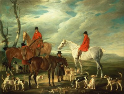 O encontro, Melton Mowbray de John E. Ferneley