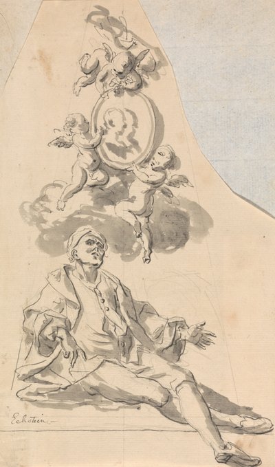 Desenho para Monumento Funerário de John Eckstein