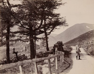 Clova - Casas Arruinadas, 1895 de John Edward Alyosius Steggall