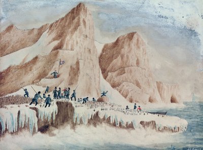 Possession Island, Victoria Land, 11 de janeiro de 1841 de John Edward Davis