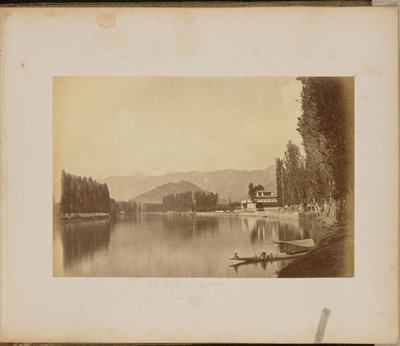 O Palácio dos Maharajahs [sic]. Srinaggar de John Edward Saché