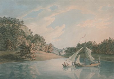 O Lago, Hawkstone Park, Shropshire de John Emes