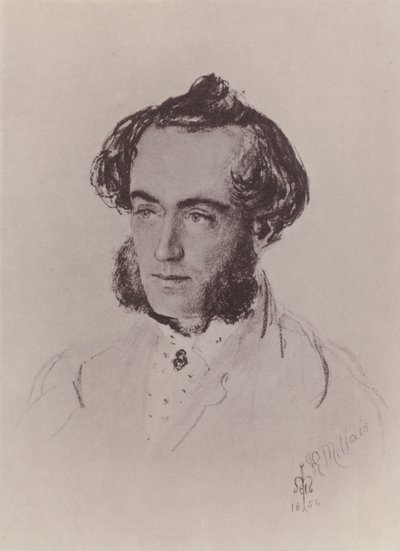 John Leech (gravura) de John Everett (after) Millais
