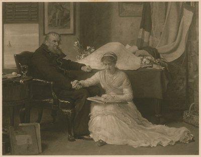 A Passagem Noroeste (fotogravura) de John Everett (after) Millais