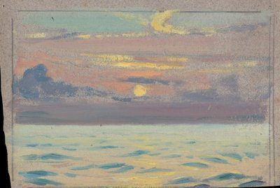 Paisagem marítima (pintura) de John Everett