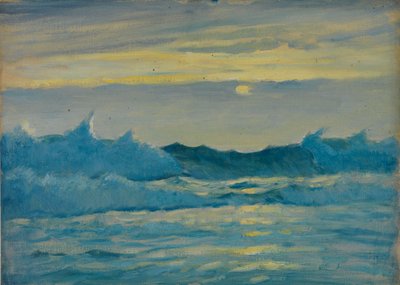 Paisagem marítima Le Croisic de John Everett