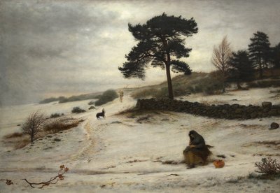 Sopra, Sopra, Vento de inverno de John Everett Millais