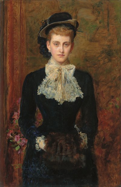 Condessa de Pourtales, ex-Sra., 1876 de John Everett Millais