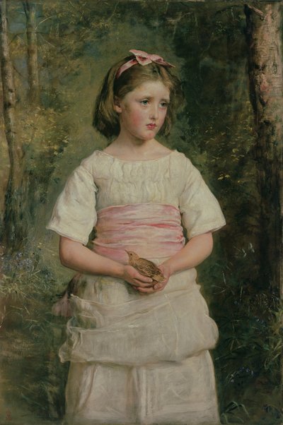 Caiu do Ninho de John Everett Millais