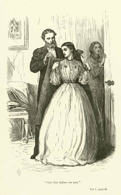 Ilustração para Phineas Finn por Anthony Trollope de John Everett Millais