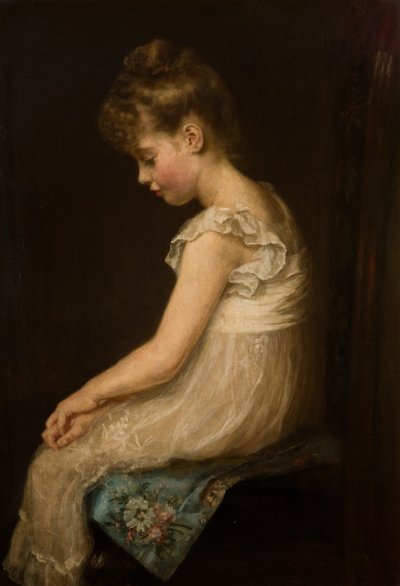 Meditação, 1879 de John Everett Millais