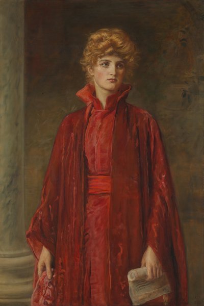 Pórcia, 1886. de John Everett Millais