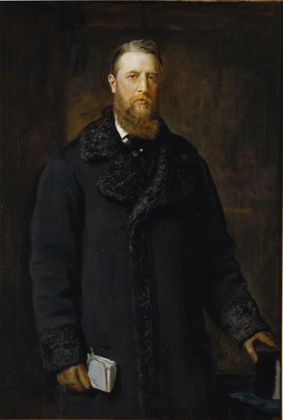 Spencer Compton Cavendish, Marquês de Hartington, mais tarde 8º Duque de Devonshire (óleo sobre tela) de John Everett Millais