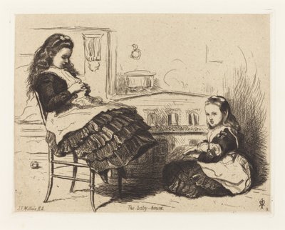 A casa do bebê de John Everett Millais