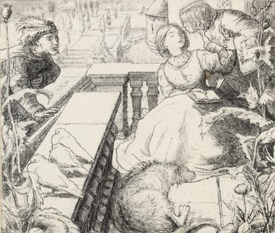 O Palácio do Sono, final do século XIX de John Everett Millais